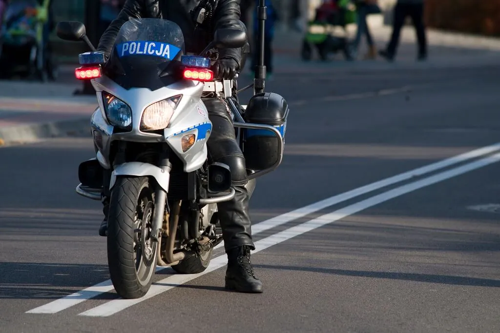 „Bezpieczny motocyklista" – działania policjantów ruchu drogowego